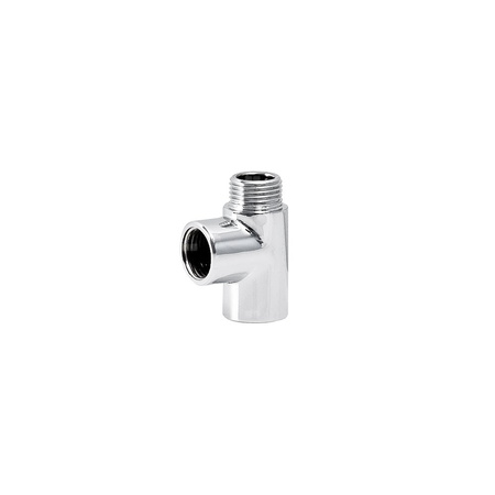 Trójnik PERFEXIM 453 mosiądz (chrom) 1/2'' (GZ x GW x GW), PN16 bar