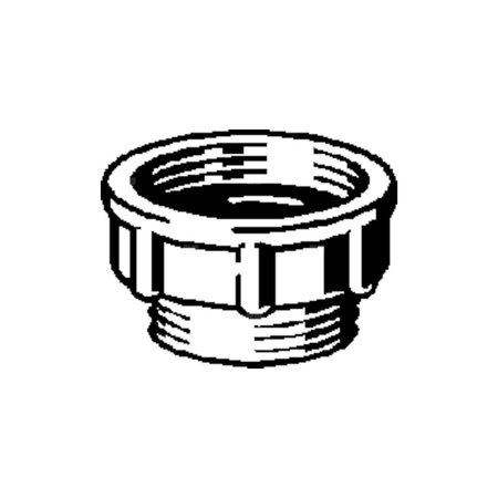 Złącze VIEGA 7987V redukcja jednoczęściowy, tworzywo sztuczne / tworzywo sztuczne, 1 1/2'' x 1 1/4'' (gw x gz)