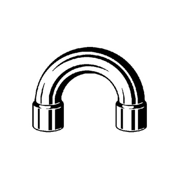 Łuk 180' VIEGA 95060 jednoczęściowy, Cu / Cu, 28 mm (lw x gw), (głębokość: 41 mm)