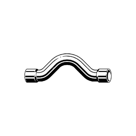 Łuk VIEGA 95085 jednoczęściowy, miedź / miedź, 15 mm (lw x gw), 112 mm, (głębokość: 90 mm) z uszczelką