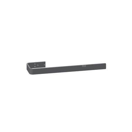 Zamknięty wieszak na ręczniki, kolor chrom, dł. 628 mm
