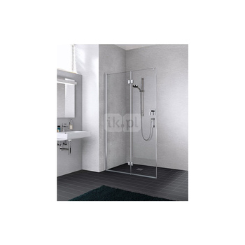 Kermi drzwi wahadłowo-składane Liga 2YL 1100x 2000 BV: 1075-1100 SIMG ESG klar Clean