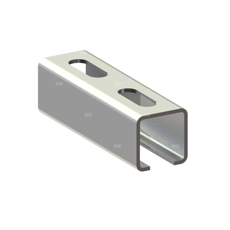 Szyna montażowa NICZUK XPSZA, gr. 2 mm, dł. 6000 mm, stal nierdzewna (ocynk lamelarny)