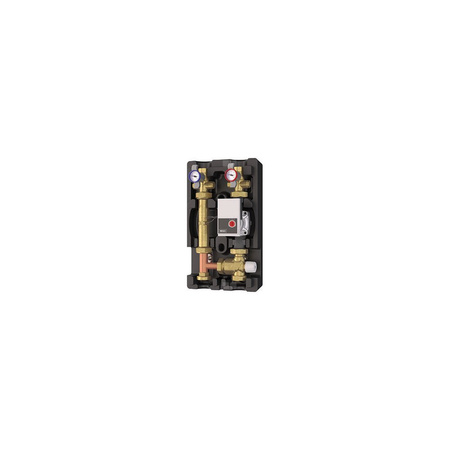 Grupa pompowa izolowana (25/60) rozdzielacza kotłowego z zaworem mieszającym termostatycznym 1"