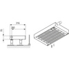 Konwektor Kermi V-Kon S Typ55 BH140x316x3000mm QN5388, weiß, 6 bar, o. Abd., Vent. re
