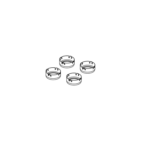 Zestaw tulei kryzujących TECE profil