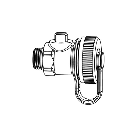 Zawór kulowy do napełniania i opróżniania instalacji