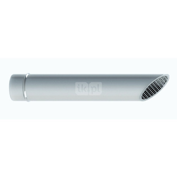 Rura ścięta pod kątem 45 st. z siatką JEREMIAS TN061429 160mm