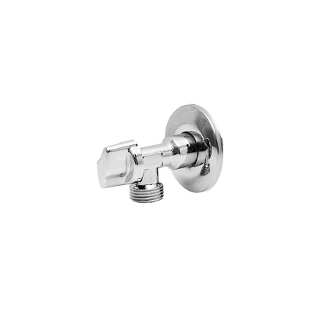 Zawór kulowy PERFEXIM PHA-055 mosiądz chromowany 1/2'' x 3/8'' GZ antykamienny, uchwyt: pokrętło