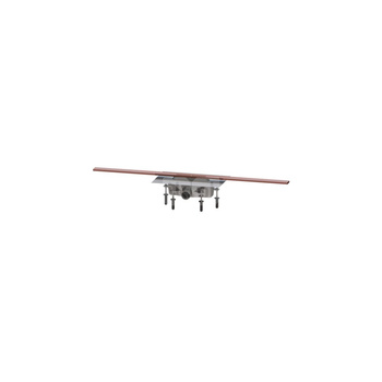 Linearis Infinity 90 Syfon z zamknięciem wodnym 50 mm, Szczotkowana powierzchnia - miedź, 1100 mm