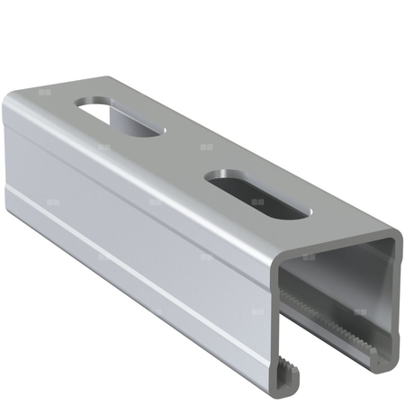 Szyna montażowa NICZUK SZMF, gr. 1.5 mm, dł. 3000 mm, stal nierdzewna (ocynk galwaniczny)