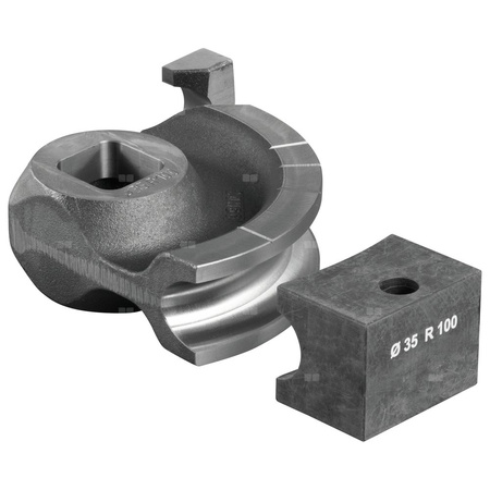 Segment gnący i element ślizg. fi 35, 1 3/8'' (34,9 mm), R100