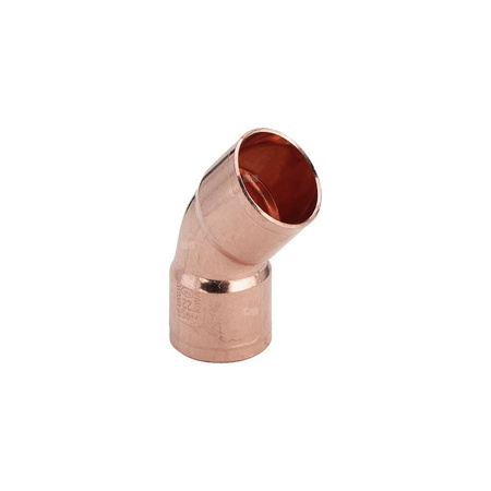 Łuk 45' VIEGA 95041 jednoczęściowy, Cu / Cu, 28 mm (lw x gw)