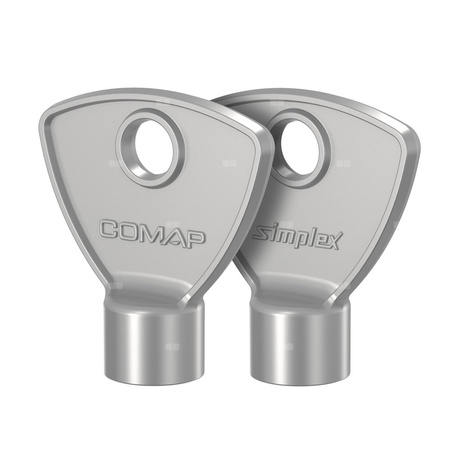 KLUCZ DO ODPOWIETRZNIKA - niklowany