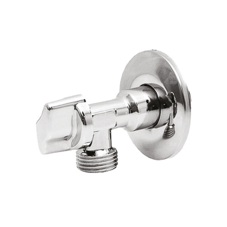 Zawór kulowy PERFEXIM PHA-055 mosiądz chromowany 1/2'' x 3/4'' GZ antykamienny, uchwyt: pokrętło