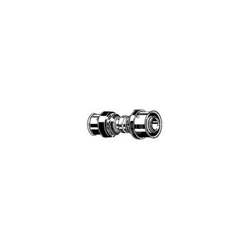 Złącze VIEGA 67152 redukcja, brąz / brąz, 15 mm x 16 mm (zw x zw), 67 mm