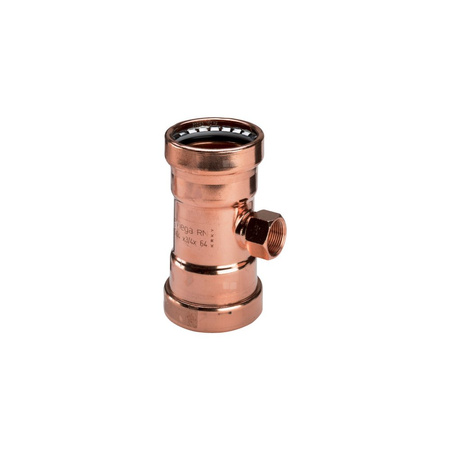 Trójnik VIEGA 24172XL Cu 64 mm x 1'' x 64 mm (mz x GW x mz)