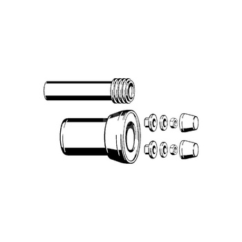 Zestaw przyłączeniowy VIEGA 801027 (akcesorium) do podwieszanej miski WC tworzywo sztuczne dn 90