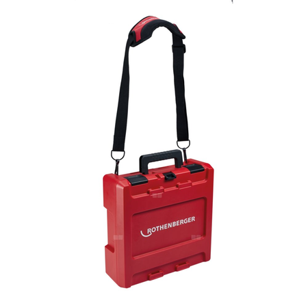 ROCASE 4414 Czerwony z wkładką do szczęk prasowych