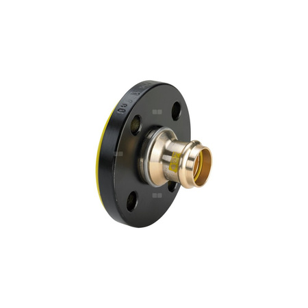 Przejście kołnierzowe z SC-Contur Profipress VIEGA 26595 jednoczęściowy, brąz / brąz, 54 mm, DN 50 (kołnierz x mz), 90 mm, (głębokość: 50 mm)