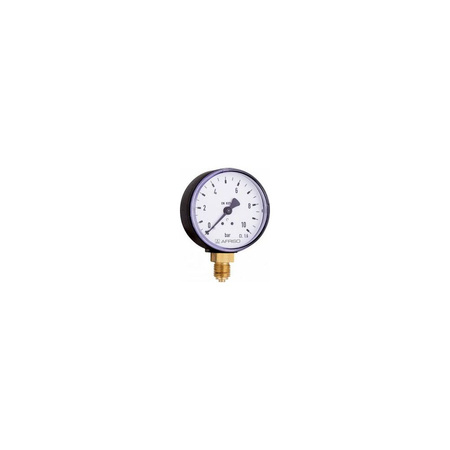 Manometr z rurką Bourdona AFRISO RF przemysłowy D301 0/400 bar G1/2B radialne fi 100 mm, kl. 1,0%