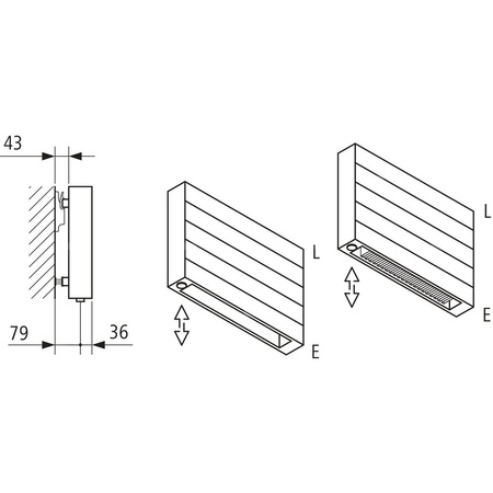 Grzejnik płytowy typ 22 KERMI HHN, z osłonami wym. 420 x 900 mm, kolor biały, moc 1245 W