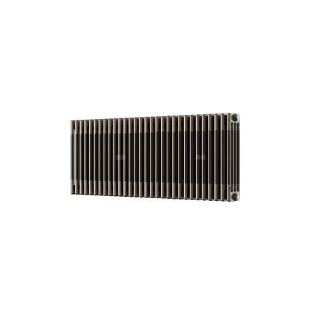 Grzejnik żeberkowy INSTAL-PROJEKT TUBUS 4 stal, podłączenie boczne, rozstaw 500 mm 570 x 560 mm, kolor lakier bezbarwny, moc 958 W