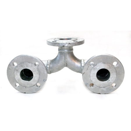 Kształtka rozgałęźna stal, przył. DN 80 dł.815mm szer.268mm WILO