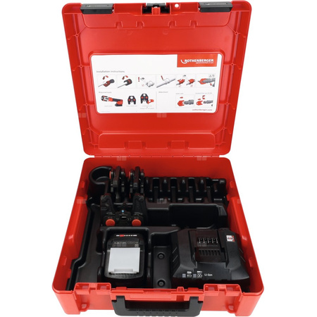 ROMAX NANO 2.0 AH/18 V z ładowarką + zestaw 3 szczęk iJAW TH16-20-26 CAS