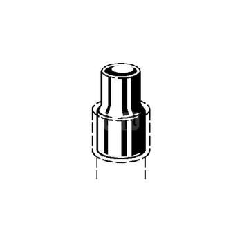 Złącze redukcyjne redukcja VIEGA 95243, brąz x Miedź x 35mm, 76,1mm x 35mm (KW x LW), 86mm