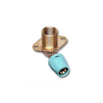 Kolano 90' SANHA 3fit Push dwuczęściowy, Cu, 20 mm x 1/2'' (zw x GZ)