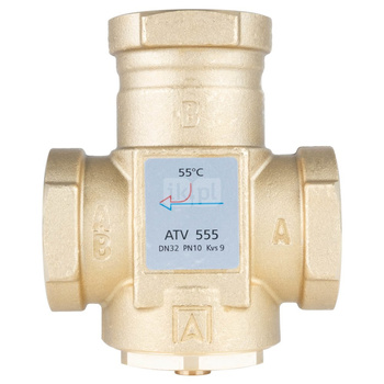 Zawór bezpieczeństwa AFRISO ATV 555 mosiądz GW x GW 1 1/4''