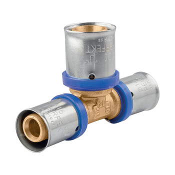 73C O25xO16xO20 Trójnik klasa 1/10 5/6 25x2,5/16x2/20x2,0 CuZn typ "U"