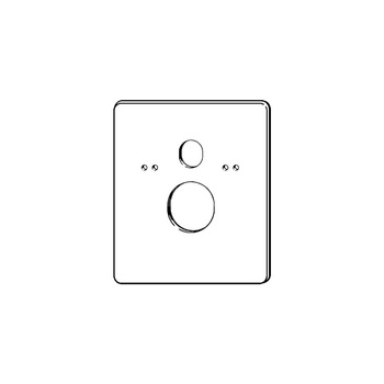 Płyta mocująca VIEGA 804021 (akcesorium) do podwieszanej miski WC stal nierdzewna l: 460 b: 390 s: 2.5