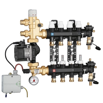 Zespół regulacyjny – regulacja stałotemperaturowa - bez skrzynki. 13 wyjść