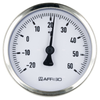 Termometr bimetaliczny AFRISO BiTh fi 63 mm -20…60'C tuleja 40 mm połączenie ax