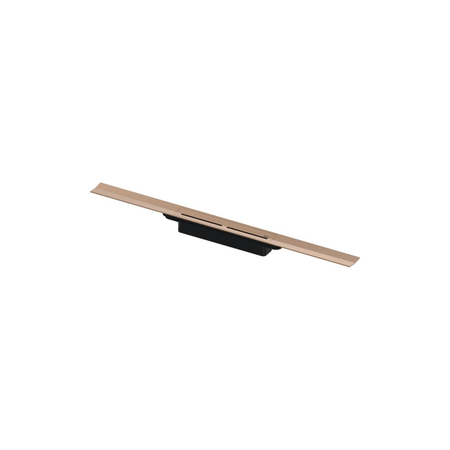 Odpływ prysznicowy liniowy TECE drainprofile, 1000 x 55 x 8 mm, czerwone złoto szczotkowane