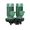 Pompa obiegowa WILO VeroTwin DPL 65/115-1,5/2-S1 typu in-line z silnikiem znormalizowanym 50 Hz, moc silnika 1.5kW 3.18 A 2900 obr/min, wlot Kołnierz DN 65