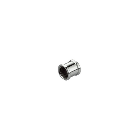 Mufa PERFEXIM 454, mosiądz (chrom), 3/8 x 3/8 (GW), PN16 bar
