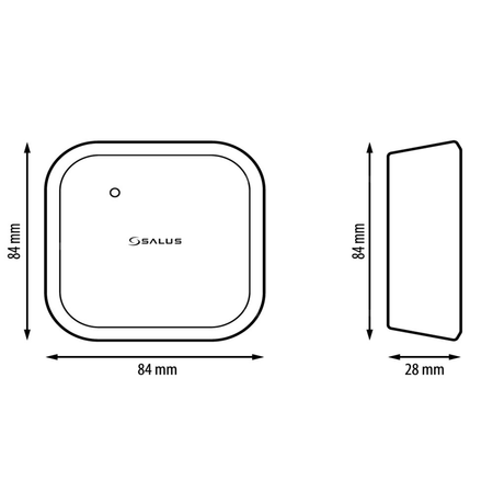 Obudowa montażowa SALUS SRS600 (akcesorium)