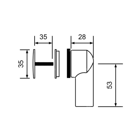 Odpływ okrągły z komory zlewozmywaka
