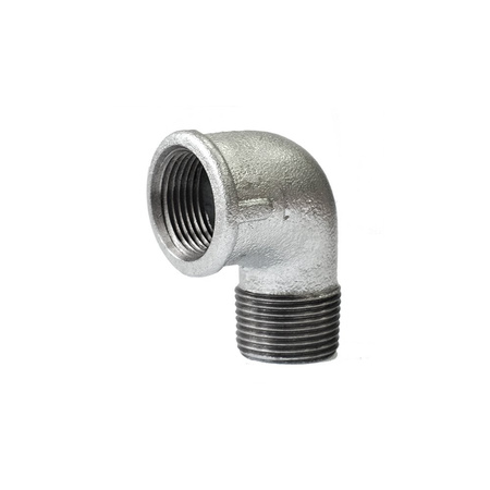 Kolano nakrętno-wkrętne ocynk 2 1/2'' A4 STRONG