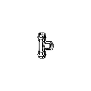 Trójnik VIEGA 23172LF stal nierdzewna 42 mm x 1/2'' x 42 mm (mz x gw x mz)