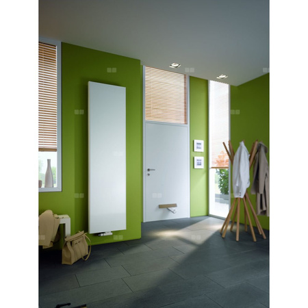 Grzejnik KermiX2 Verteo Plan typ 22 1200x102x300 biały, 10 bar, z osłonami bocznymi