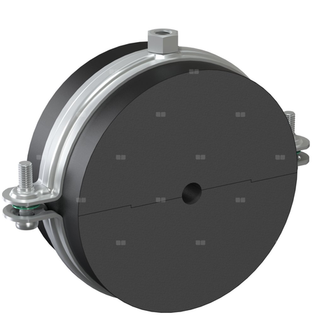 Obejma mocująca chłodu NICZUK PX50 133 mm gr. izol. 50mm (ocynk galwaniczny)
