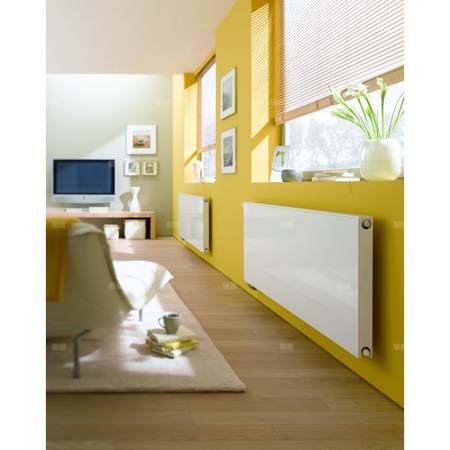 Kermi®X2®Plan-V Typ33 wys755x157x705mm biały,10bar,zaworowy,lewy,z osłony