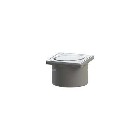 Nasada z ABS z kratką design ze wzorem owalu 120x120 V4A z lock&lift system 125