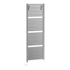 Grzejnik drabinkowy KERMI Duett-E, wym. 1492 x 484 mm, kolor srebrny, moc 900W