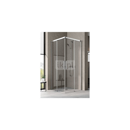 Kermi wejście narożne Nica C2L 1200x2000 1175-1200 SIHG SR Opaco Clean