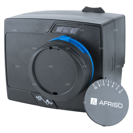 Zawór obrotowy trójdrogowy AFRISO ARV 382 Vario ProClick, mieszający, Siłownik elektryczny ARM 343, DN 20
